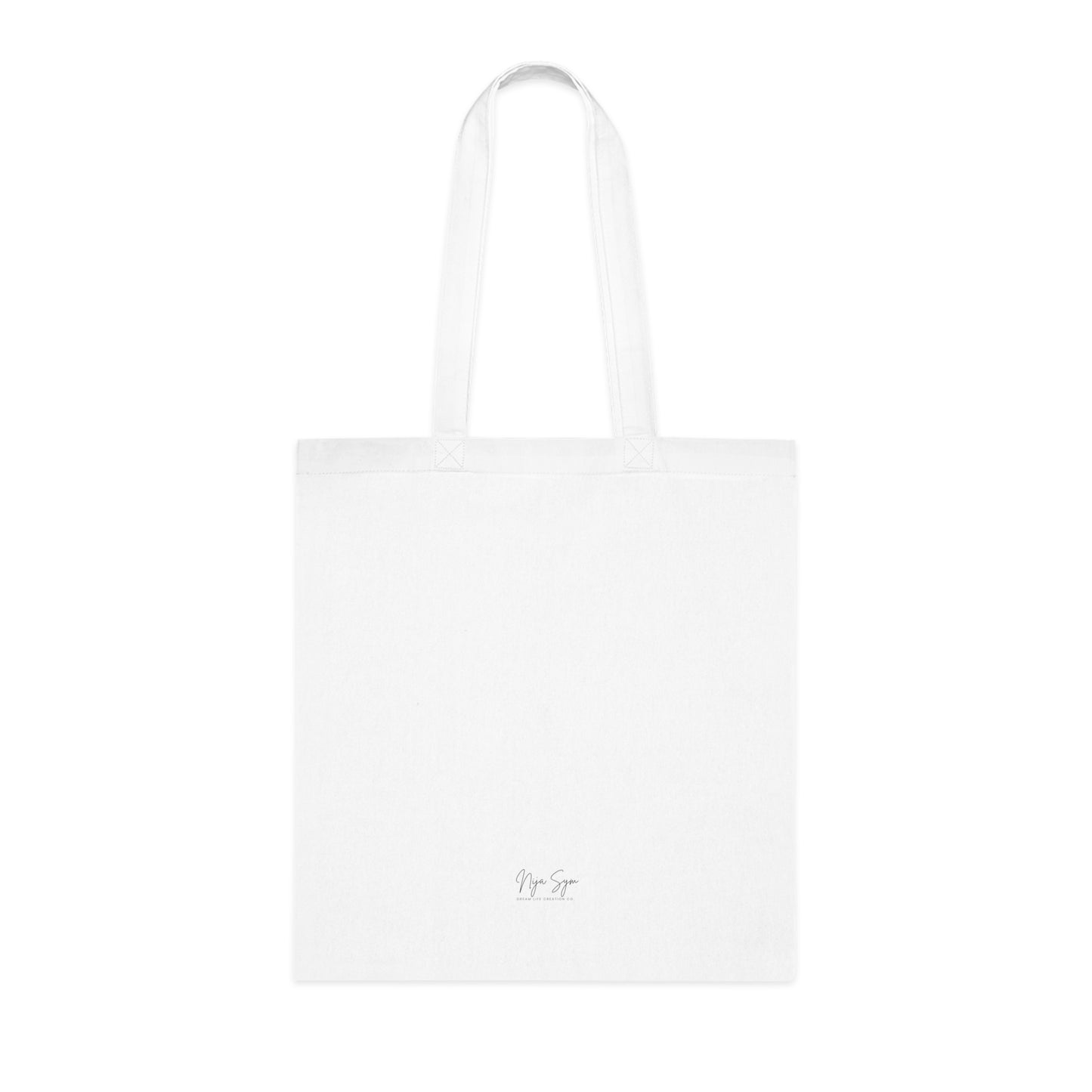 Dream Life Tote Bag - Eco-Friendly Cotton Tote, Ideal for Everyday Use, Gift for Dreamers, Shopping Bag, Motivational Quote Bag