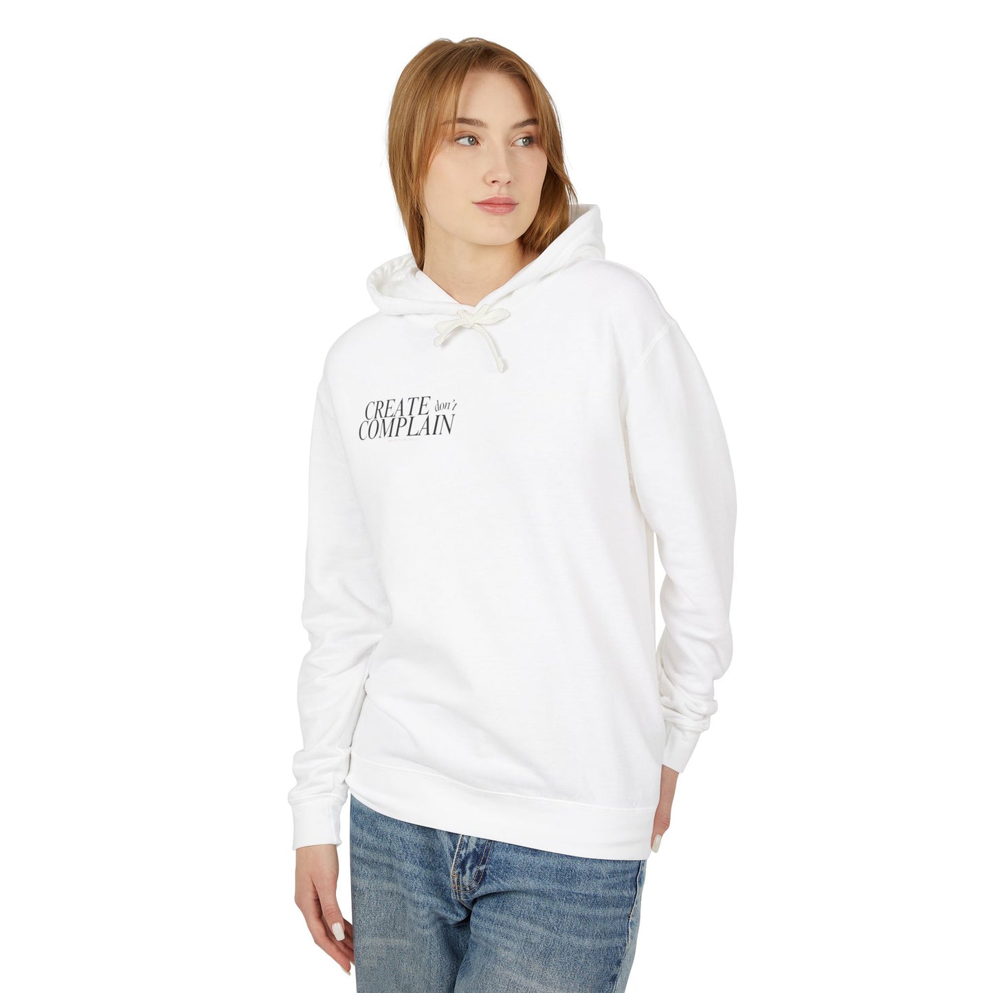 Dream Life Unisex Lightweight Hooded Sweatshirt, Casual Loungewear, Cozy Gift, Spring Fashion, Inspirational Hoodie