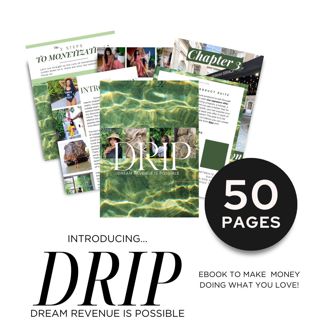 DRIP eBook - Dream Revenue is Possible